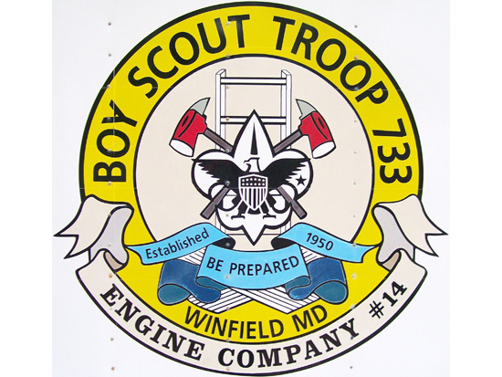 Troop 733 logo